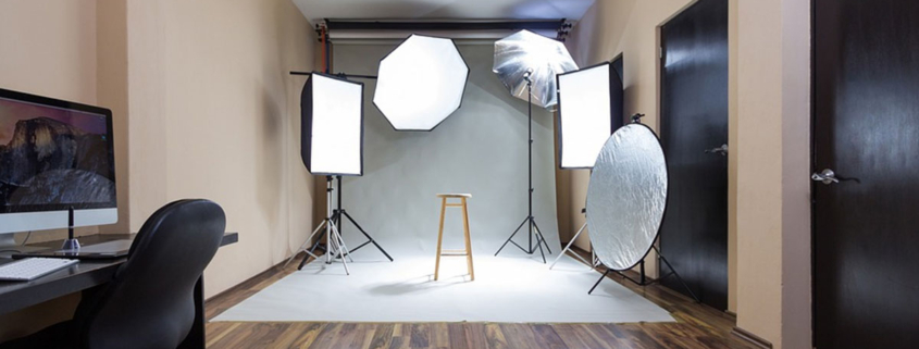 come allestire uno studio fotografico