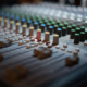 attrezzatura di uno studio di registrazione